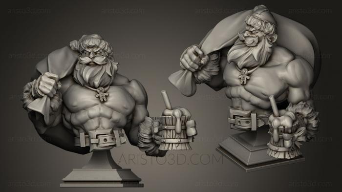 Busts of heroes and monsters (BUSTH_0196) 3D model for CNC machine